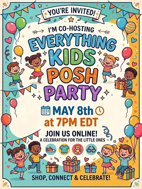 The Unbranded Brand Other - Everything Kids Posh Party May 8th At 7pm EDT - Tag Me Your Best Kids Fashion
